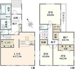 保土ヶ谷区狩場町　新築戸建　1号棟