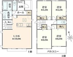 南大谷1丁目　新築戸建　H号棟