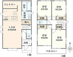 泉区和泉町　新築戸建て　B号棟
