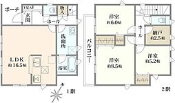 横浜市緑区三保町第20　新築戸建て　1号棟