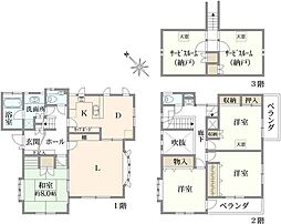 青葉区柿の木台　中古戸建