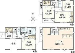 宮前区馬絹4丁目　新築戸建　3号棟