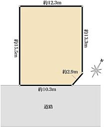 青葉区市ケ尾町　古家付土地