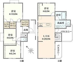 青葉区市ケ尾町　新築戸建て　2号棟