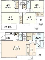 宮前区西野川3丁目　新築戸建15号棟（全17棟）
