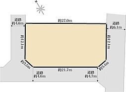 川崎市高津区東野川1丁目　古家付土地
