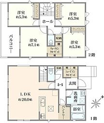 稲城市平尾1丁目 　新築戸建