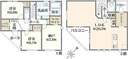 鎌倉市今泉台5丁目　新築戸建　1号棟/全2棟