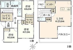 鎌倉市今泉台5丁目　新築戸建　2号棟/全2棟