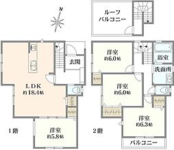 横浜市磯子区栗木1丁目新築戸建　2号棟(全2棟)