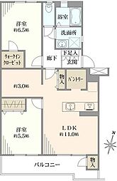 公田ハイツ6号棟