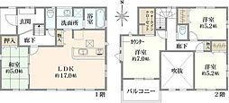 栄区桂台西2丁目　新築戸建1号棟(全2棟)