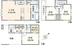 横浜市栄区笠間5丁目　新築戸建　A棟 / 全3棟