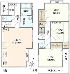 横浜市栄区桂台南2丁目　戸建