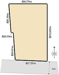 横浜市金沢区富岡東1丁目　土地