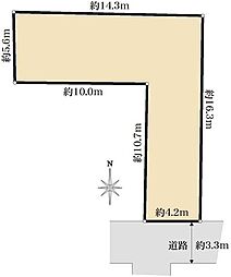 京都市中京区西ノ京池ノ内町　古家付土地