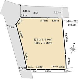 堺市北区金岡町　売土地