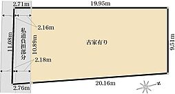 豊中市中桜塚二丁目　古家付土地