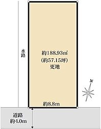 茨木市三島丘二丁目 売土地