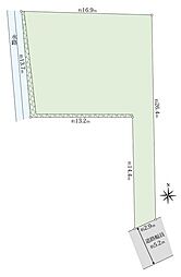 神戸市東灘区鴨子ケ原二丁目　古家付土地