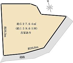 西宮市甲陽園西山町 古家付土地