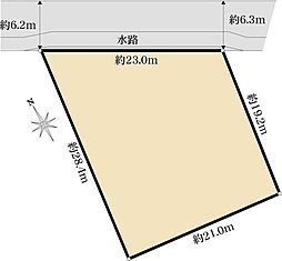 一宮市北方町北方字宝行寺廻り土地