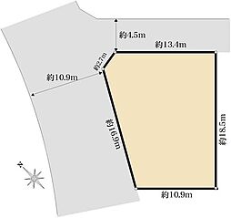 昭和区楽園町 土地