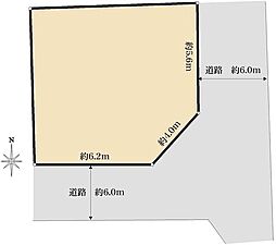 清瀬市竹丘2丁目　古家付売地