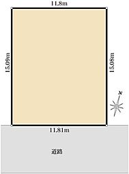 越谷市弥栄町4丁目　建物付き売地