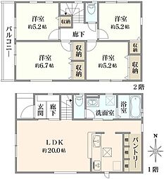 足立区南花畑3丁目　新築戸建て
