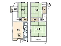 堺市東区北野田　戸建