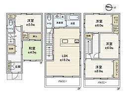 鶴見区諸口6丁目　戸建