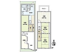 中央区谷町6丁目　テラスハウス