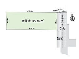 平野区瓜破西3丁目更地　Ｂ号地