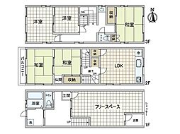 東住吉区田辺3丁目　戸建