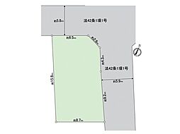 緑が丘町西2丁目　売り土地（1号地）