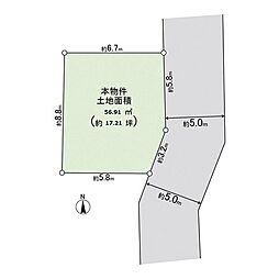 東園田町2丁目建築条件付き土地