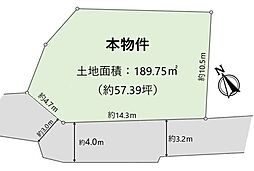 豊中市中桜塚1丁目　土地