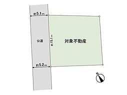 川内明神横丁　土地