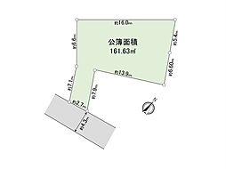 市川市中国分1丁目　土地
