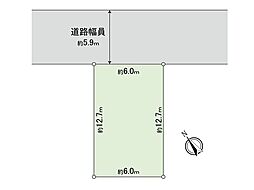 古石場1丁目　土地