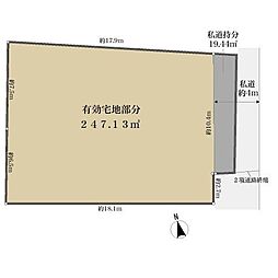 世田谷区祖師谷2丁目の土地