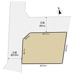 柏市戸張の土地