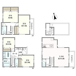 品川区旗の台４丁目の一戸建て