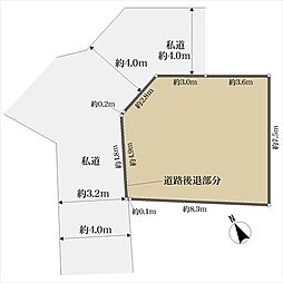 世田谷区松原５丁目の土地