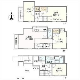 練馬区中村南３丁目の一戸建て