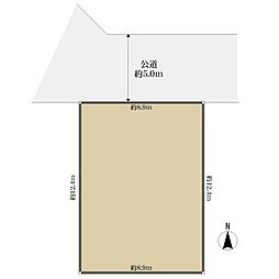 東大和市中央1丁目の土地