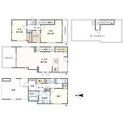 世田谷区船橋１丁目の一戸建て