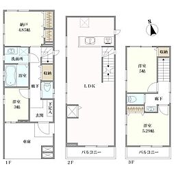立川市羽衣町1丁目の一戸建て