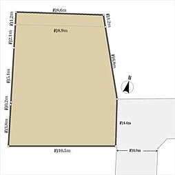 昭島市美堀町2丁目の土地